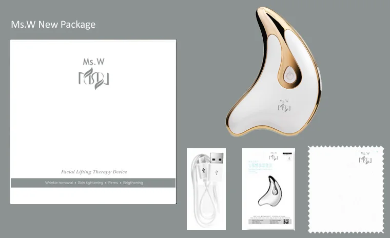 Massageador Facial MS.W para Lifting, Firmeza e Absorção de Pele - Imagem 16
