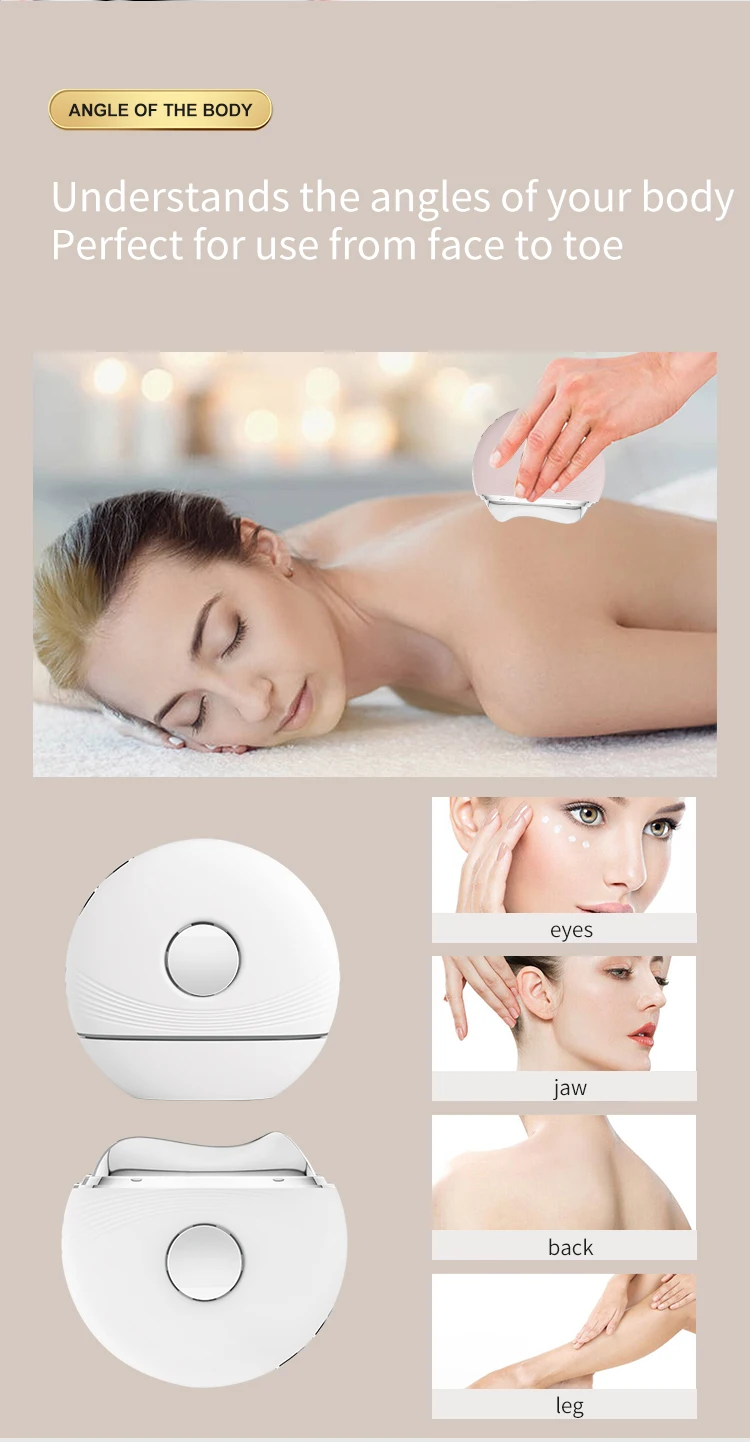 Massageador Facial Elétrico com Função Quente, Fria e EMS - Imagem 14