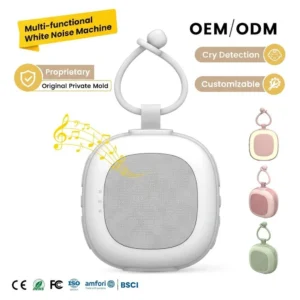 Máquina de Ruído Branco com Luz Noturna e Sensor de Choro