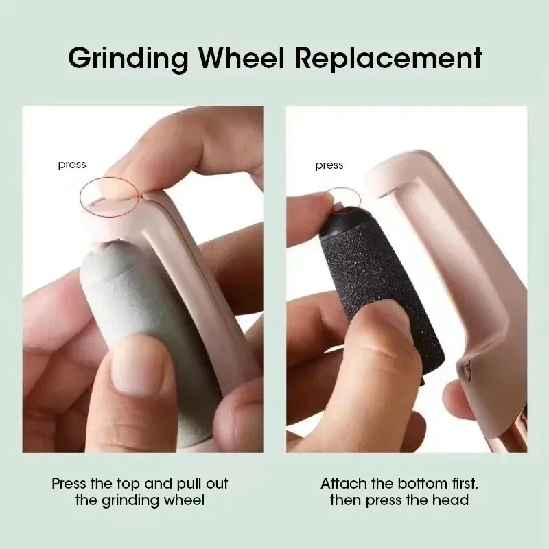 Esfoliador Elétrico para Remoção de Calos e Pés Secos - Imagem 5