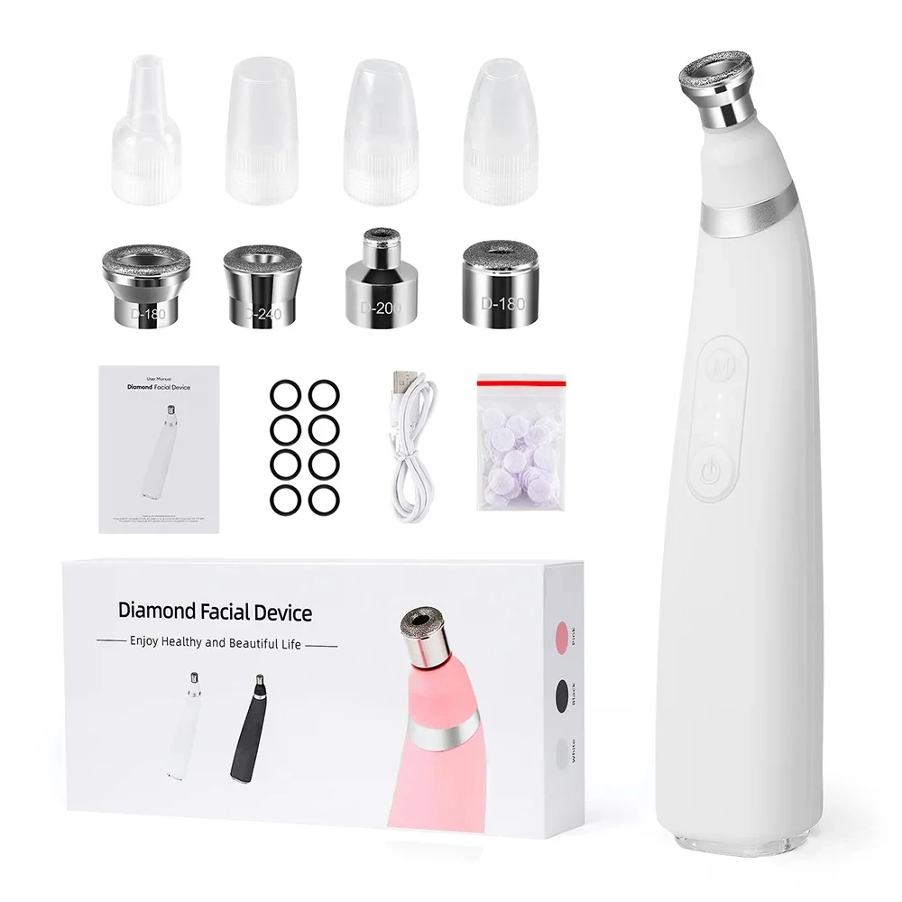 Aparelho de Microdermoabrasão para Limpeza Facial e Remoção de Cravos - Imagem 8