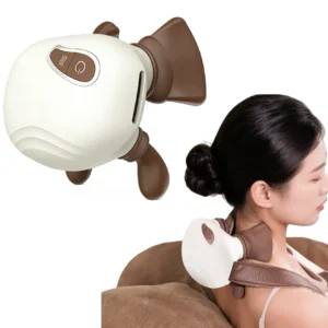 Massageador Elétrico para Pescoço e Ombros com Compressão Térmica