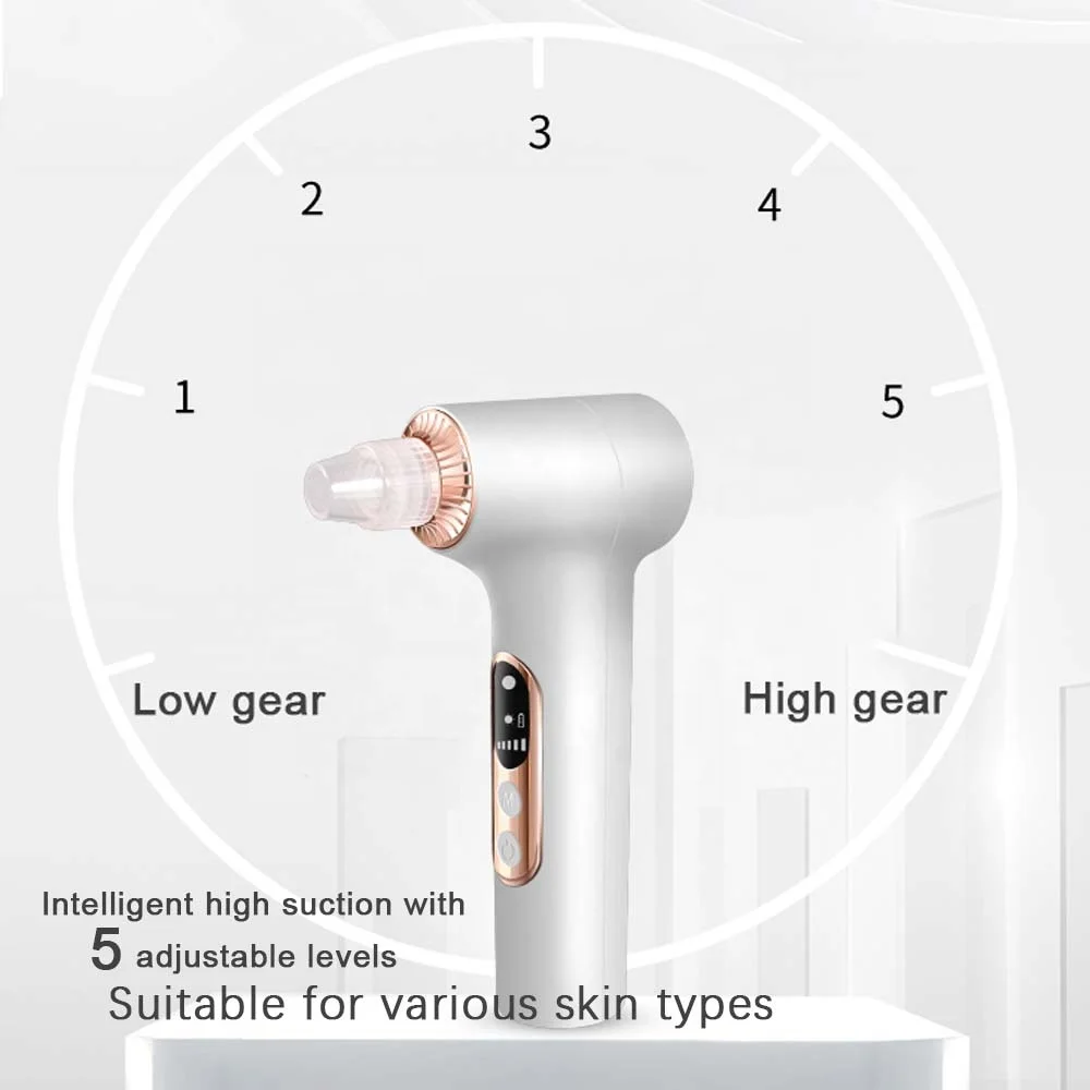 Removedor de Cravos a Vácuo para Limpeza Facial e Remoção de Cravos - Imagem 4