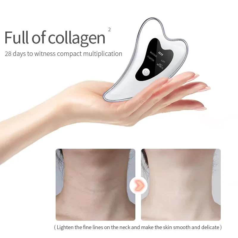 Massageador Facial Gua Sha Elétrico para Lifting e Cuidados da Pele - Imagem 5