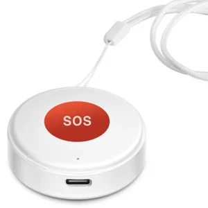 Botão de Emergência SOS Inteligente com Wi-Fi para Idosos
