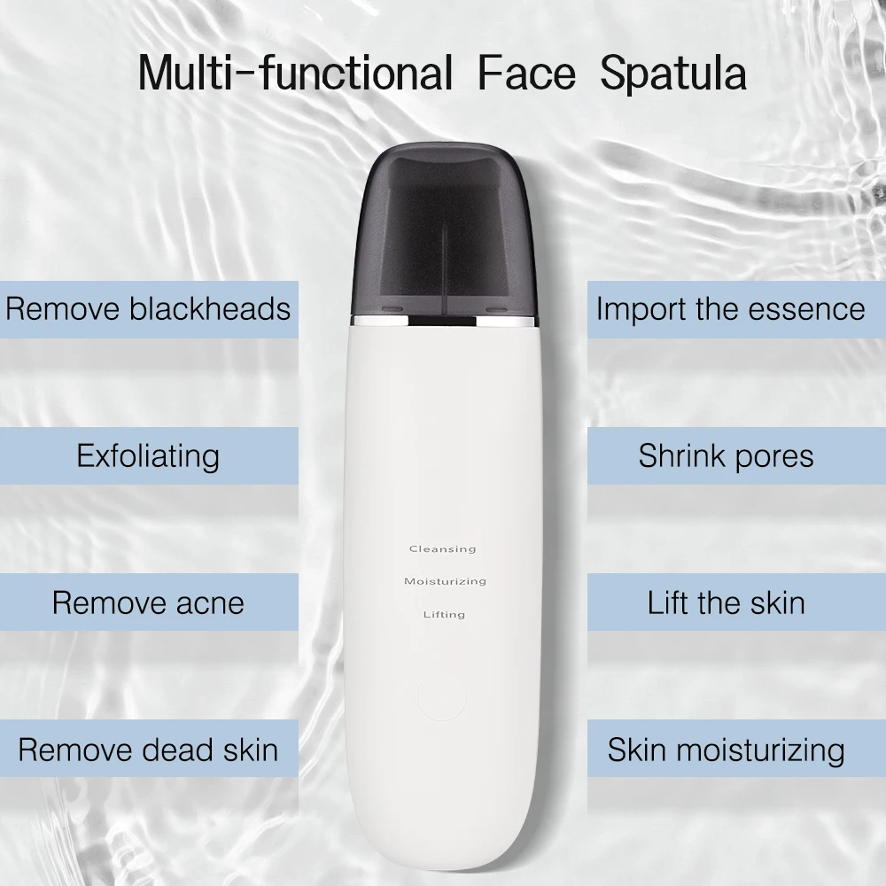Espátula Facial Ultrassônica para Limpeza e Cuidados com a Pele - Imagem 3