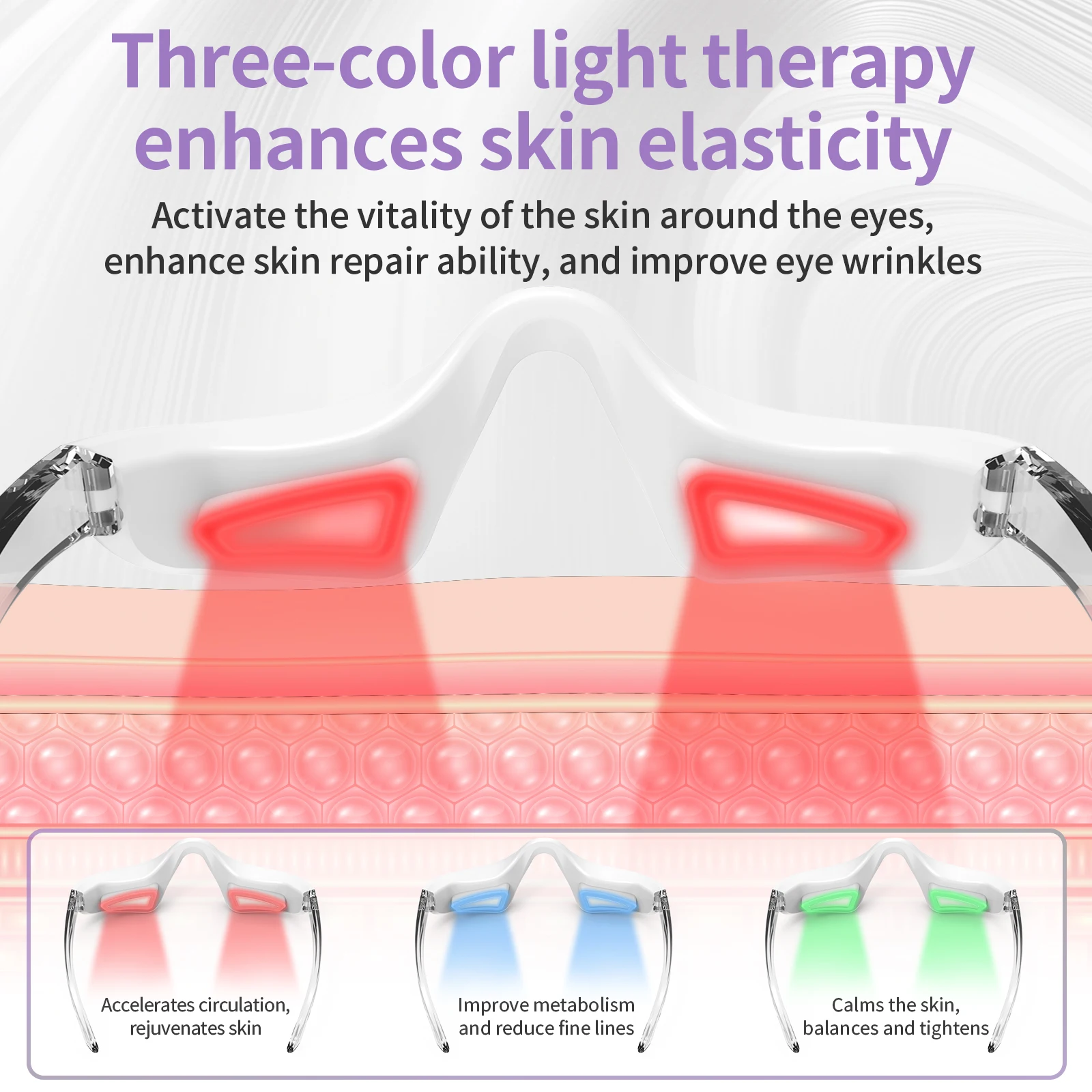 Massageador Elétrico para os Olhos com Aquecimento e Vibração - Imagem 4