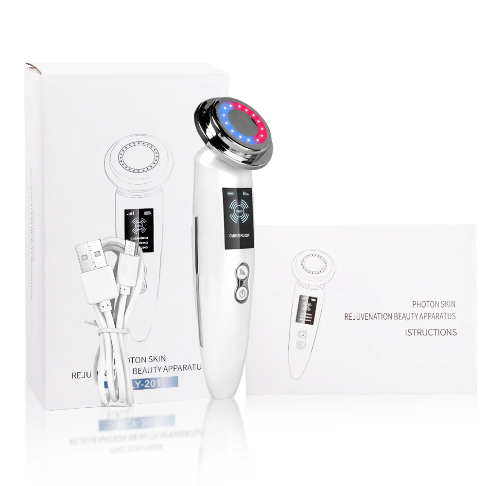 Dispositivo de Fotorejuvenescimento para Cuidados Faciais e Pescoço - Imagem 3