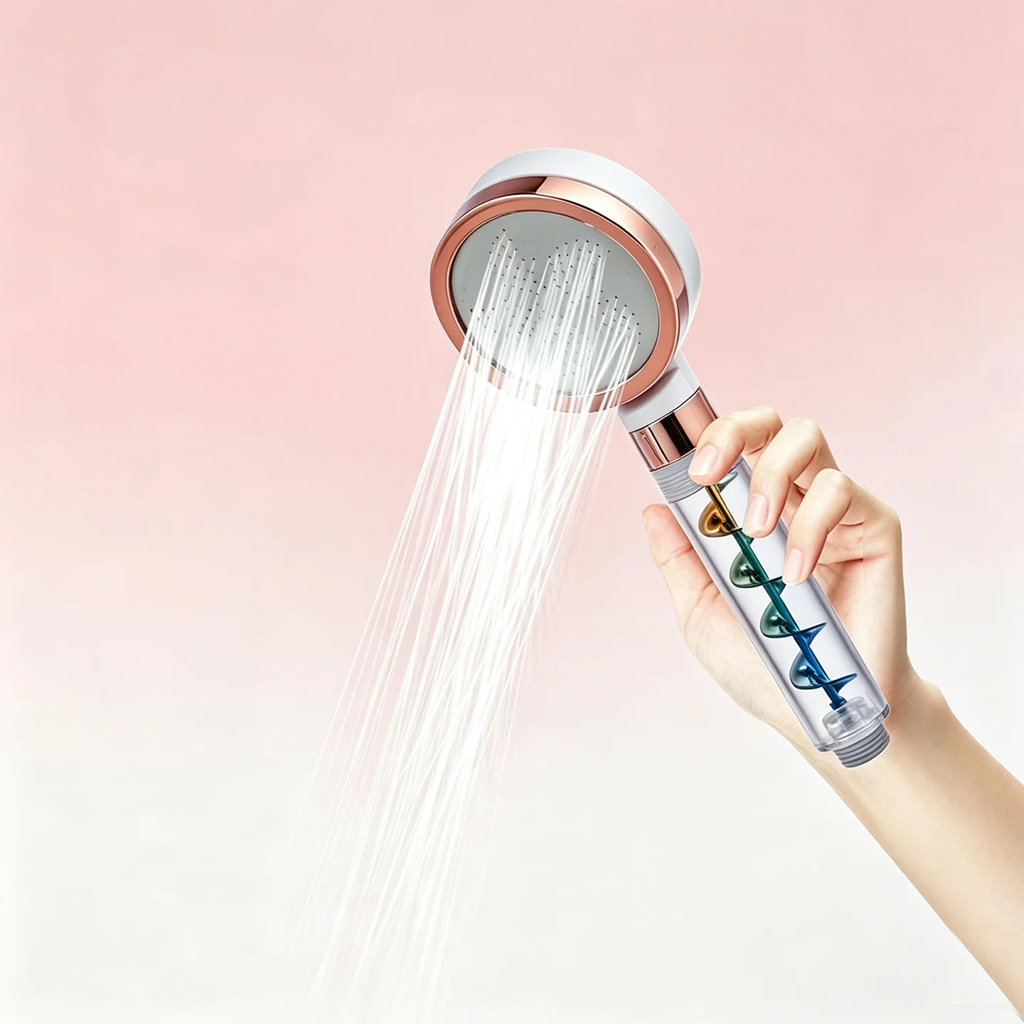 Ducha Manual Pressurizada com Filtro para Banho e Cuidados da Pele - Imagem 2