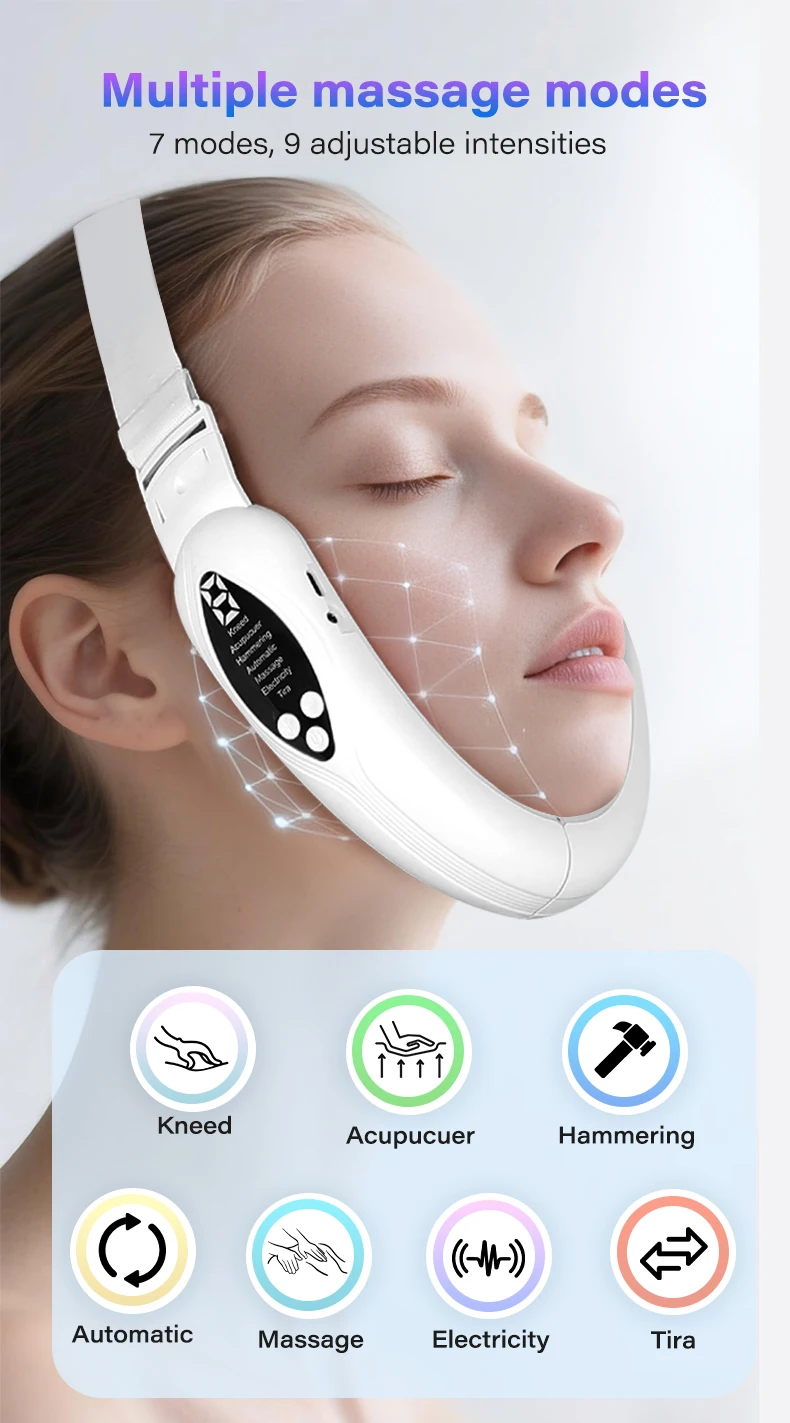 Massageador Facial para Redução de Papada e Firmeza da Pele - Imagem 11
