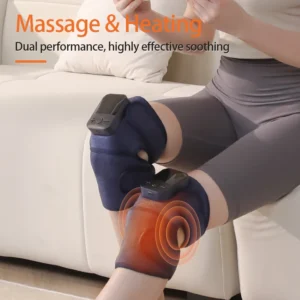 Joelheira Massageadora com Aquecimento para Alívio de Desconforto