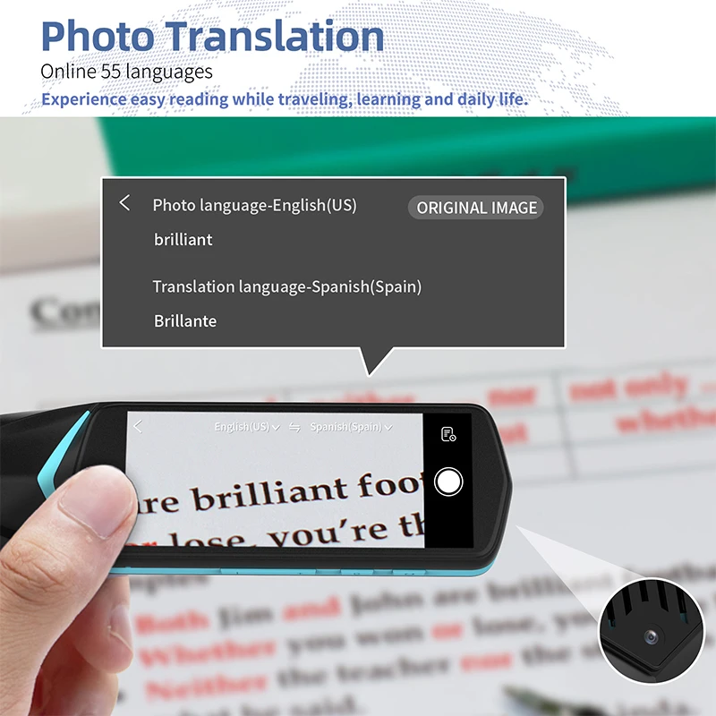 Caneta Tradutora NEWYES para Tradução de Textos, Voz e Estudos - Imagem 6