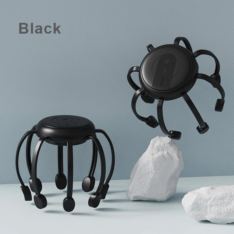Massageador de Cabeça Elétrico para Relaxamento e Alívio de Tensão - Imagem 2