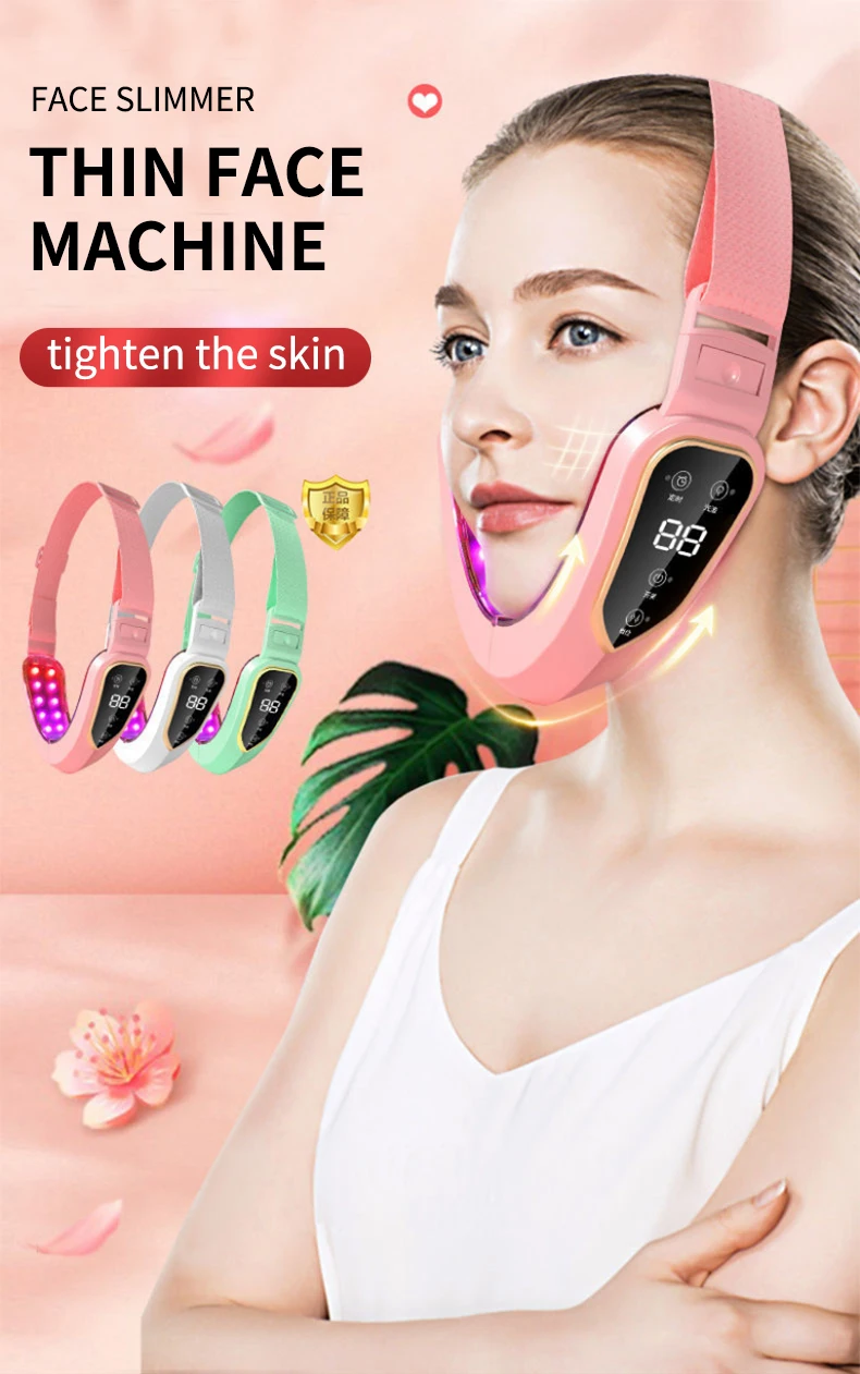 Massageador Facial com Fototerapia e Vibração para Lifting e Firmeza - Imagem 19