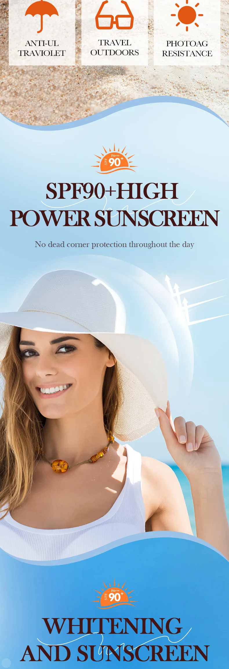 Protetor Solar FPS 90 SADOER para Rosto e Corpo - Imagem 7