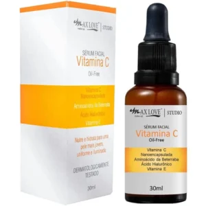Display c/ 24 Sérum Facial Vitamina C Max Love para Hidratação da Pele
