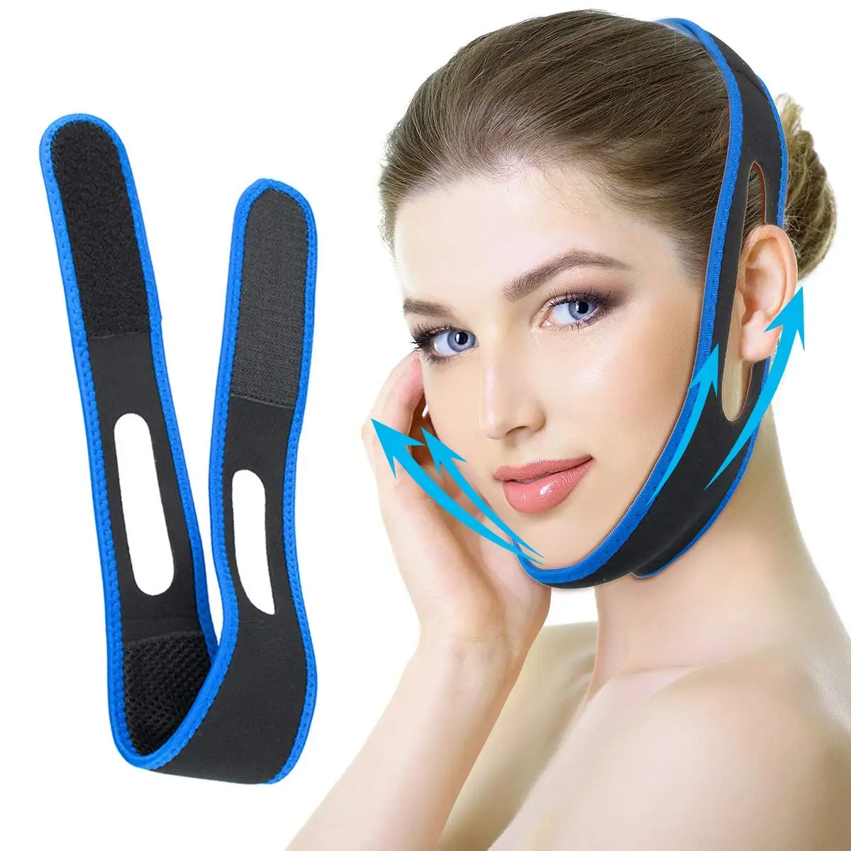 Faixa de Queixo Anti-Ronco Triangular para Apoio e Conforto ao Dormir - Imagem 10