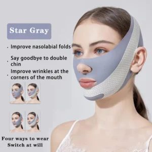 Faixa de Sustentação Facial para Apoio e Firmeza da Mandíbula
