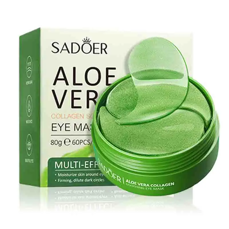 Máscara de Olhos de Aloe Vera e Colágeno SADOER - Imagem 16