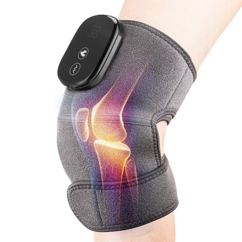 Joelheira Massageadora com Aquecimento para Alívio e Relaxamento