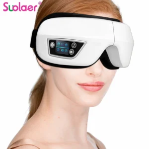 Massageador de Olhos com Airbag, Vibração e Aquecimento