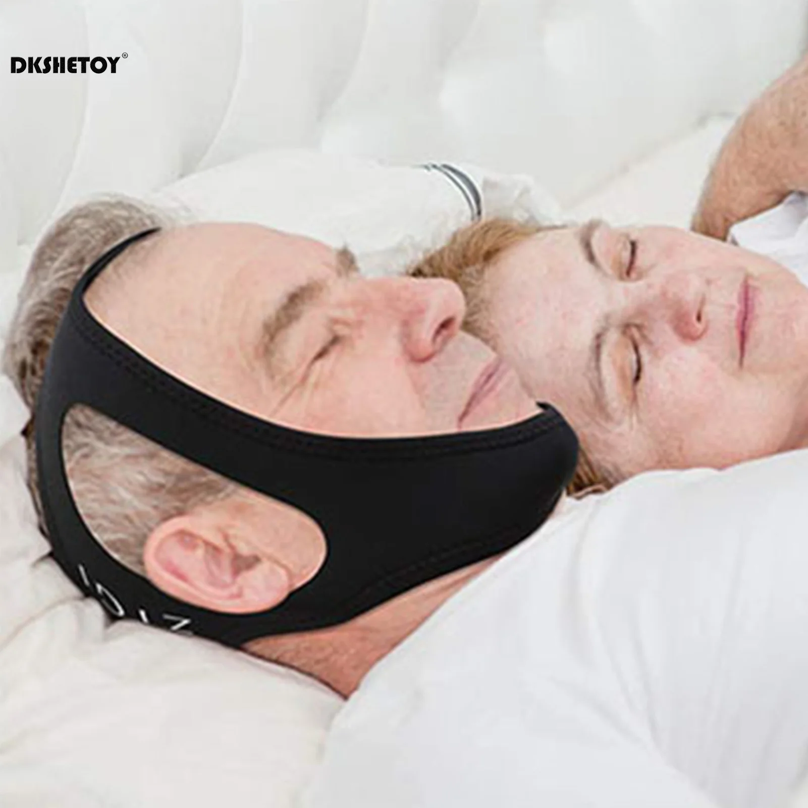 Cinta Antirronco para Suporte do Queixo e Sono Tranquilo - Imagem 10