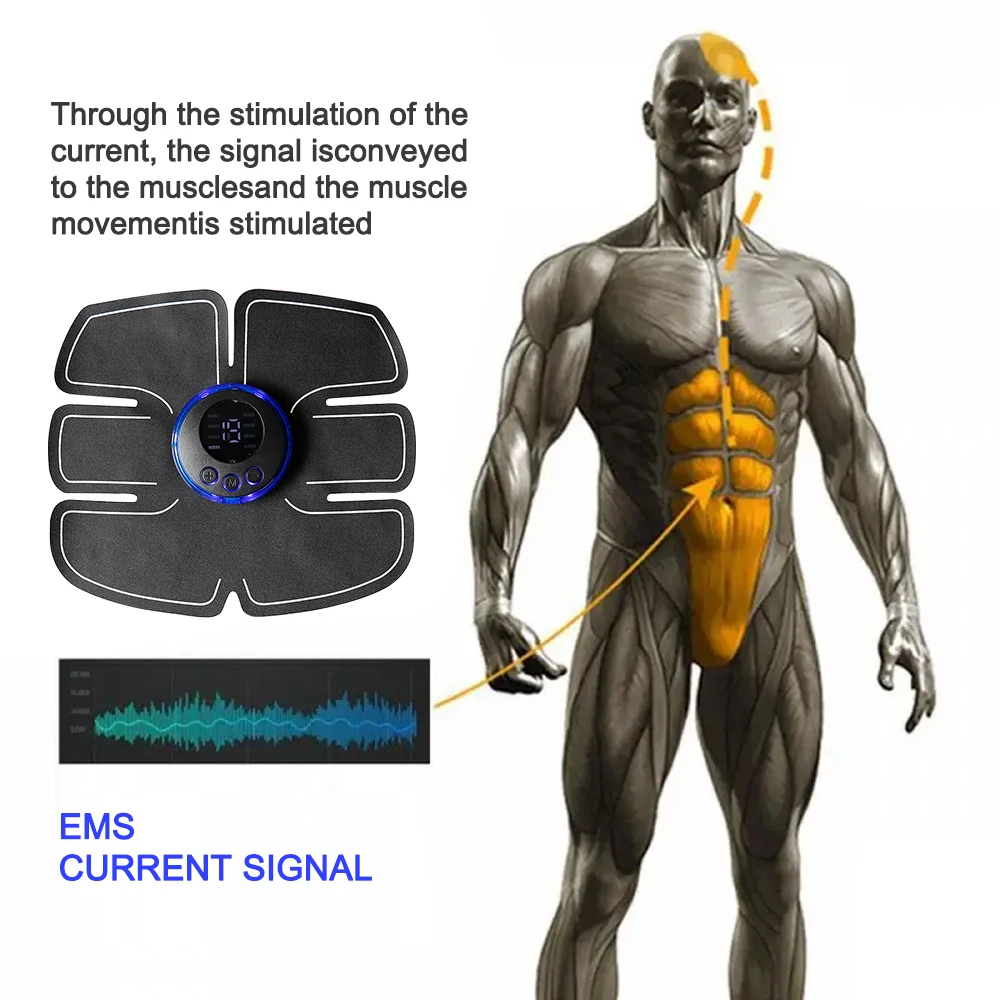 Estimulador Abdominal EMS para Tonificação Muscular e Relaxamento - Imagem 21