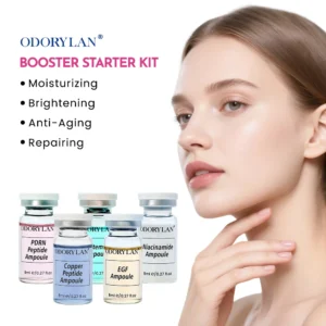 Kit de Ampolas de Tratamento Facial para Hidratação e Antienvelhecimento