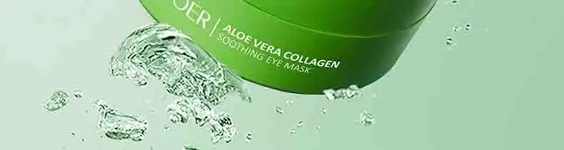 Máscara de Olhos de Aloe Vera e Colágeno SADOER - Imagem 8