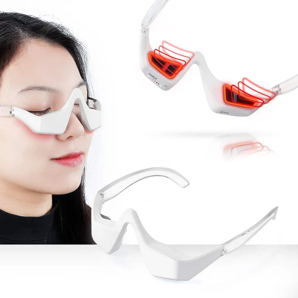 Massageador de Olhos 3D com Luz Vermelha para Relaxamento e Cuidado - Imagem 13