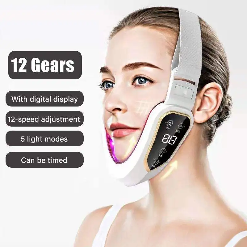 Massageador Facial com Fototerapia e Vibração para Lifting e Firmeza - Imagem 21