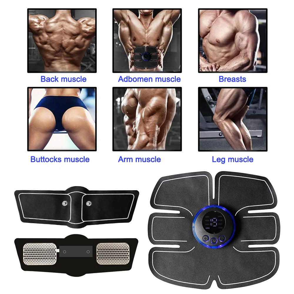 Estimulador Abdominal EMS para Tonificação Muscular e Relaxamento - Imagem 13