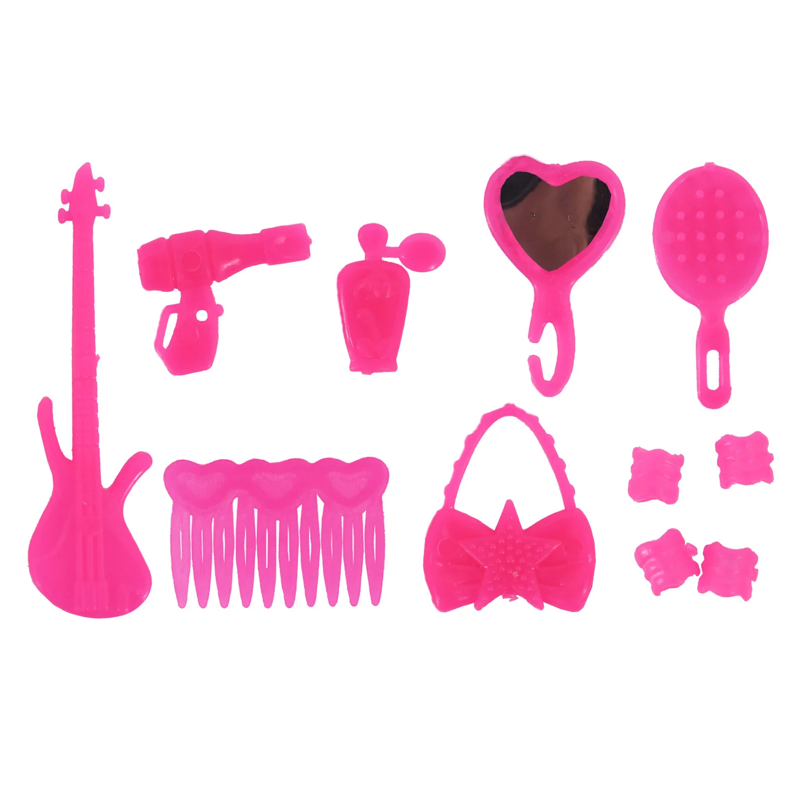 Kit de Acessórios para Bonecas com Roupas e Maleta de Viagem - Imagem 25