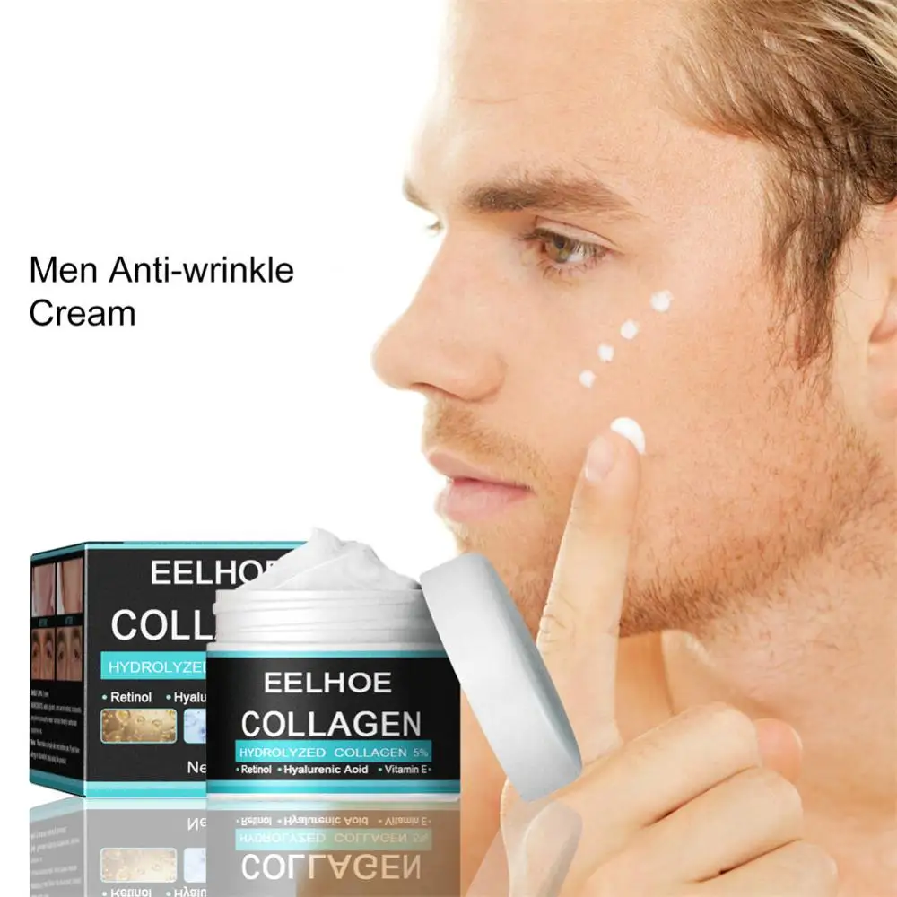 Creme Antirrugas Masculino de Colágeno e Ácido Hialurônico - Imagem 4