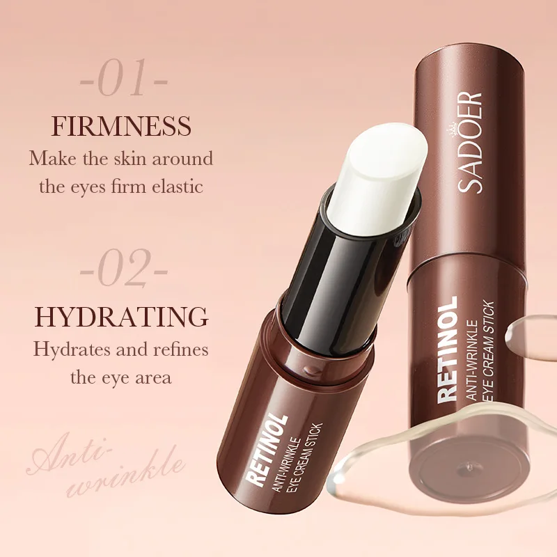 Bastão de Creme para Olhos SADOER com Retinol para Hidratação - Imagem 4