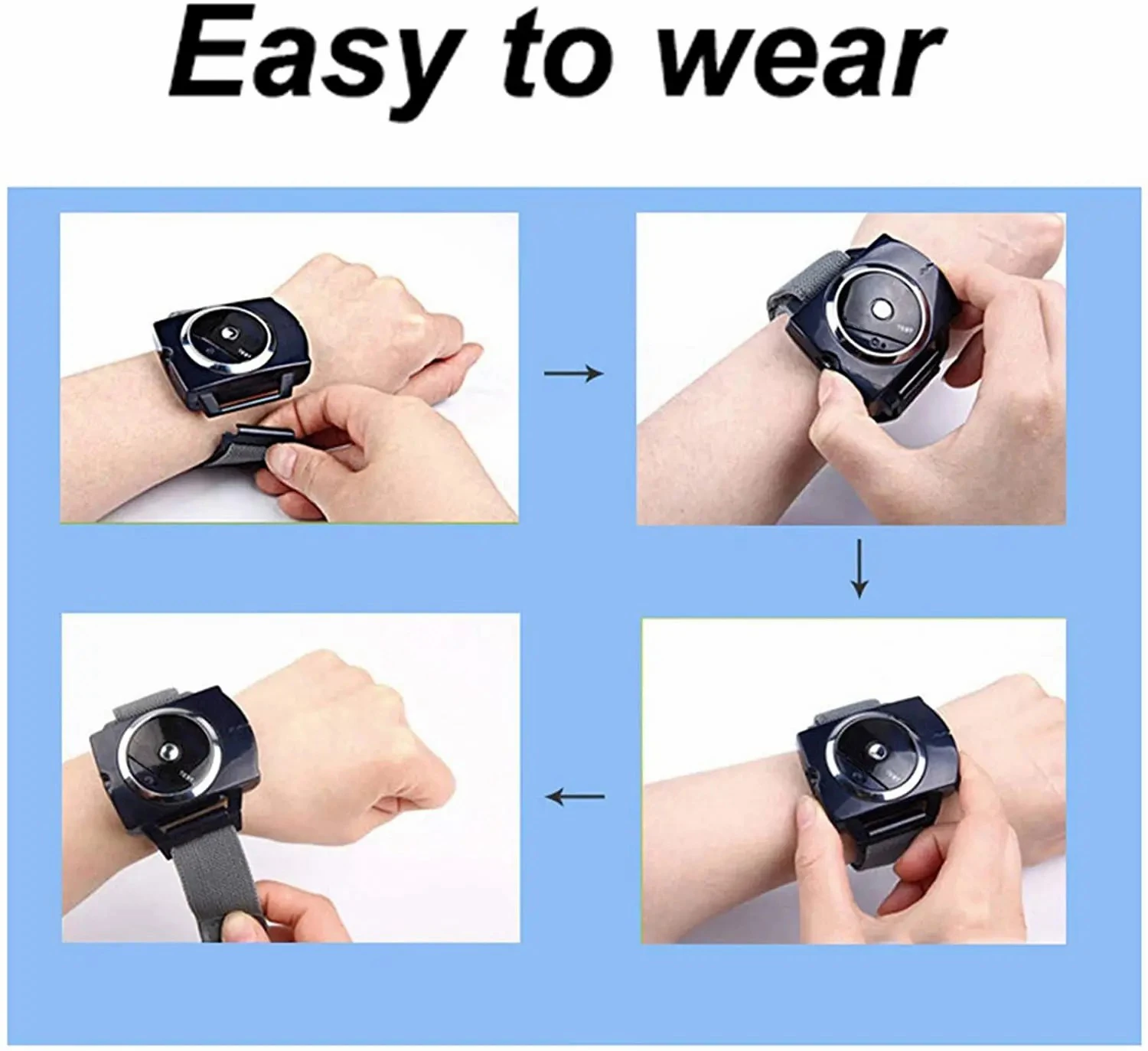 Pulseira Inteligente Antirronco para Qualidade do Sono - Imagem 13