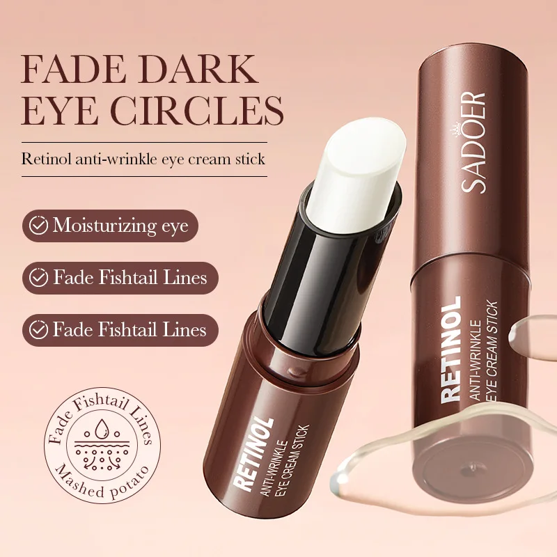 Bastão de Creme para Olhos SADOER com Retinol para Hidratação - Imagem 3