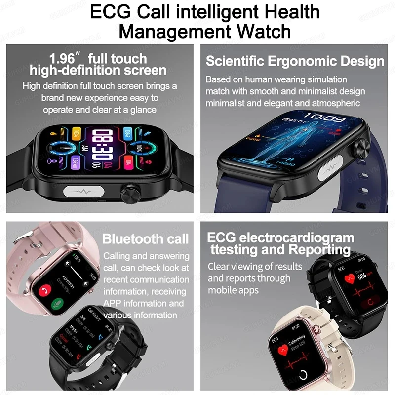 Smartwatch Masculino para Monitoramento de Saúde e Exames - Imagem 5