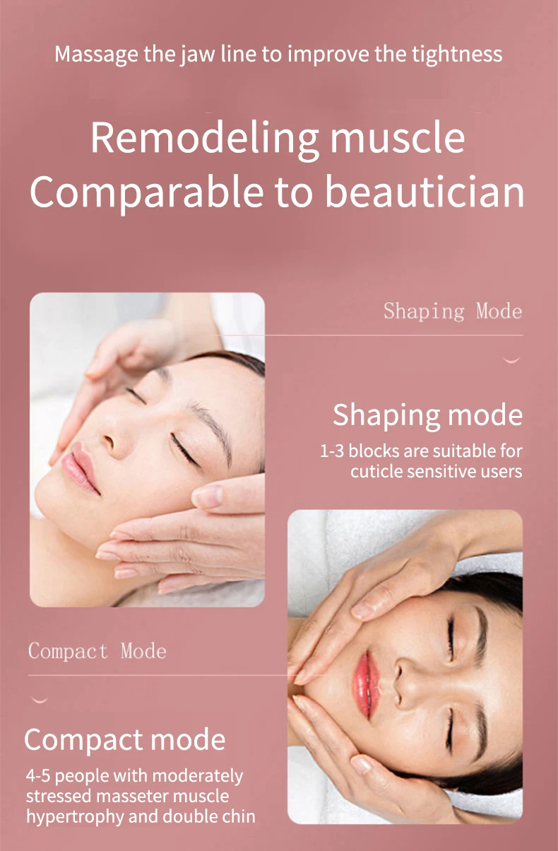 Massageador Facial com Fototerapia e Vibração para Lifting e Firmeza - Imagem 3