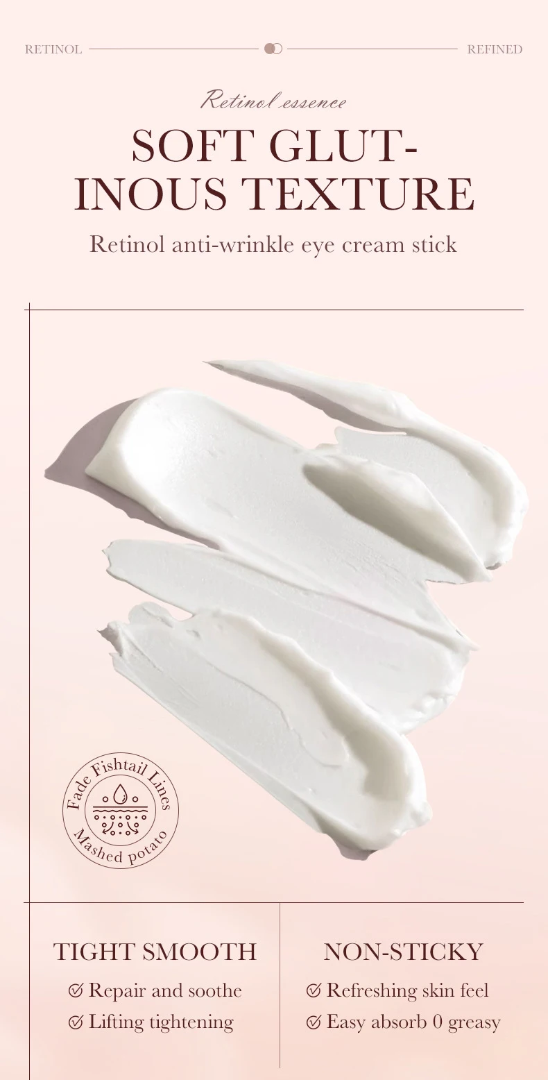 Bastão de Creme para Olhos SADOER com Retinol para Hidratação - Imagem 12