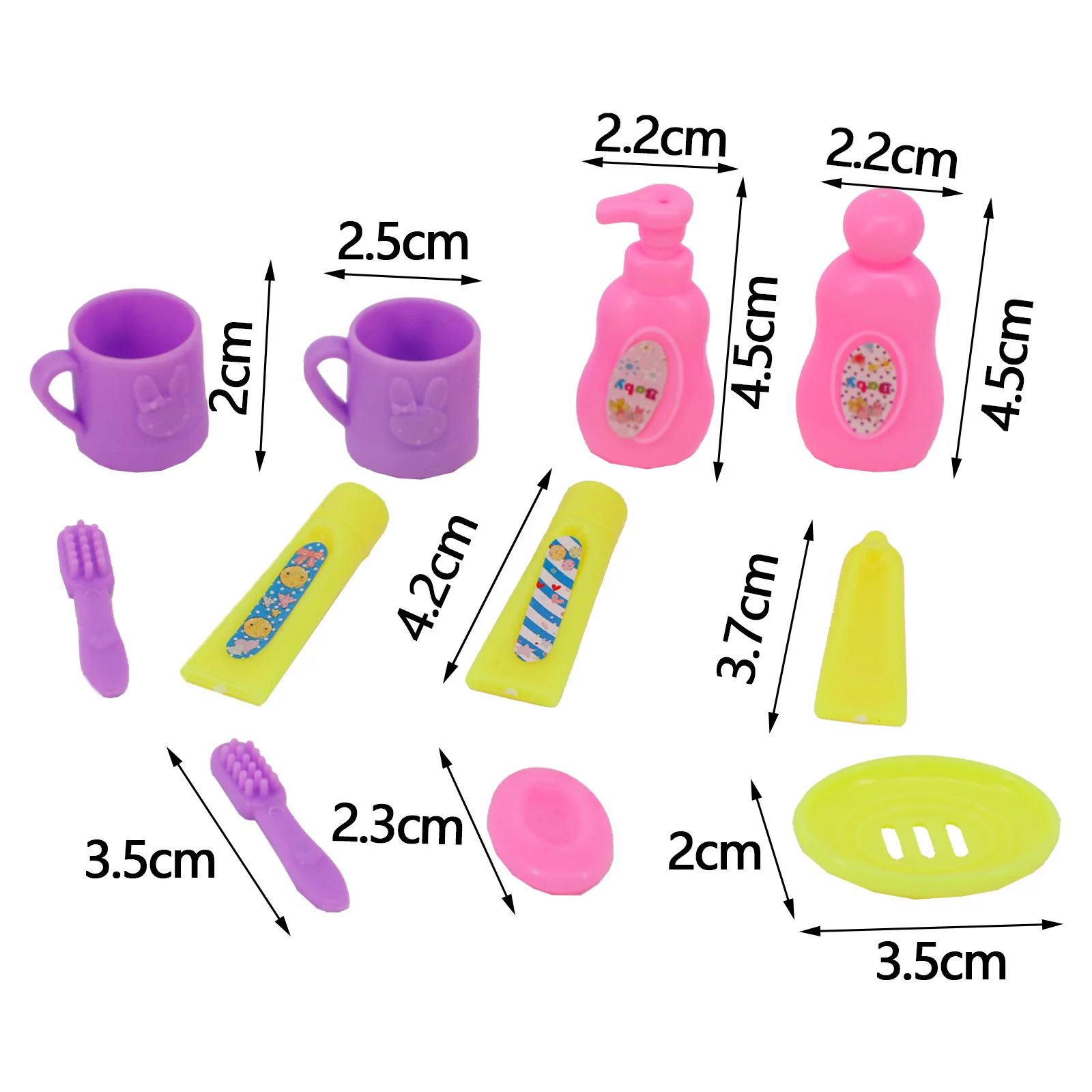 Kit de Acessórios para Bonecas com Roupas e Maleta de Viagem - Imagem 17