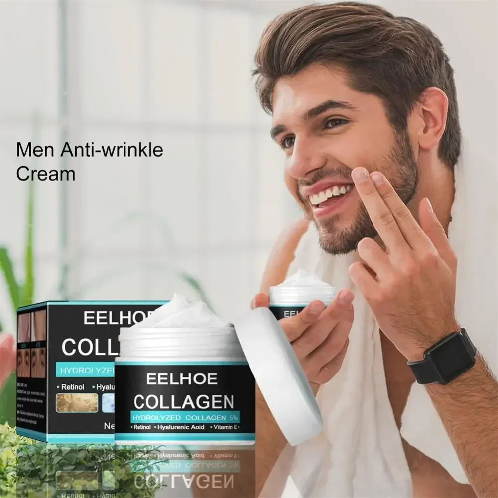 Creme Antirrugas Masculino de Colágeno e Ácido Hialurônico - Imagem 13