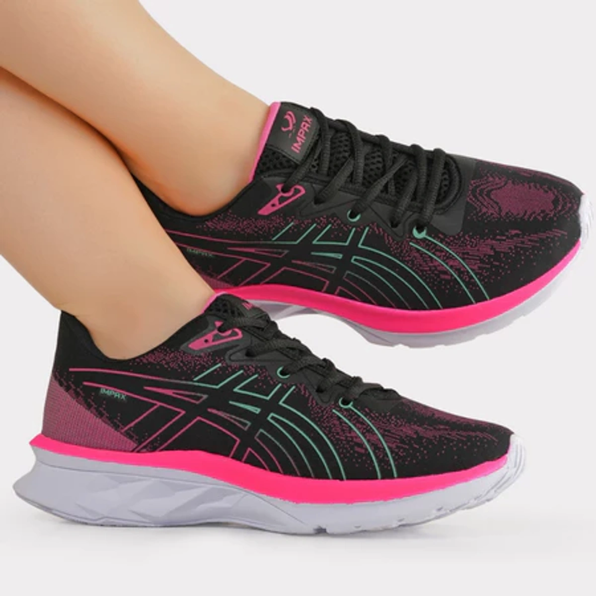 Kit com 3 Tênis Femininos Esportivos para Caminhada e Academia - Imagem 2