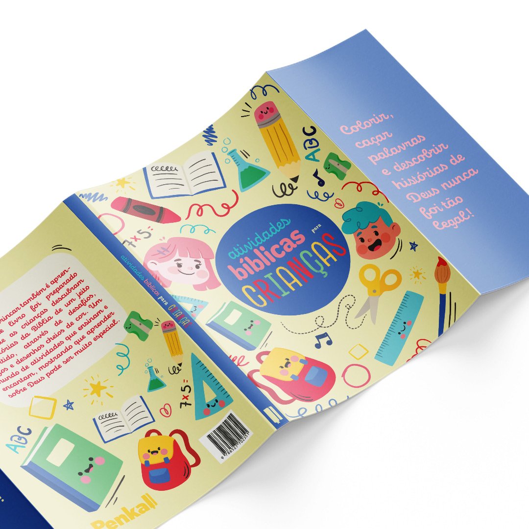 Livro de Atividades Bíblicas para Crianças com Jogos e Desenhos - Imagem 4