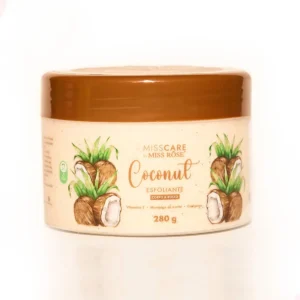 Creme Esfoliante Corporal e Facial de Coco Miss Care 280g