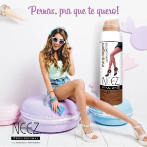 Maquiagem para Pernas Pele Claríssima Neez para Disfarçar Imperfeições