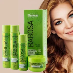Kit de Tratamento Capilar de Babosa para Hidratação e Fortalecimento