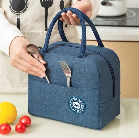 Bolsa Térmica Portátil para Marmita e Lanche com Isolamento - Imagem 7
