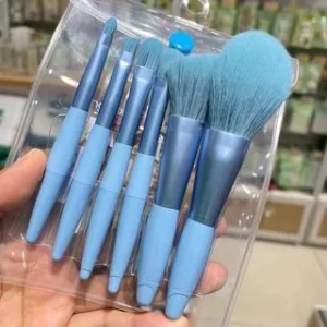 Kit de Pincéis de Maquiagem com Estojo para Aplicação e Acabamento