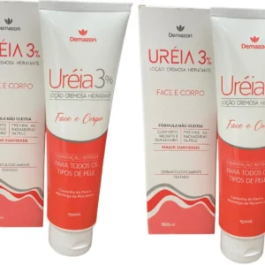 Kit com 2 Loções Cremosas Hidratantes com Ureia 3% para o Corpo